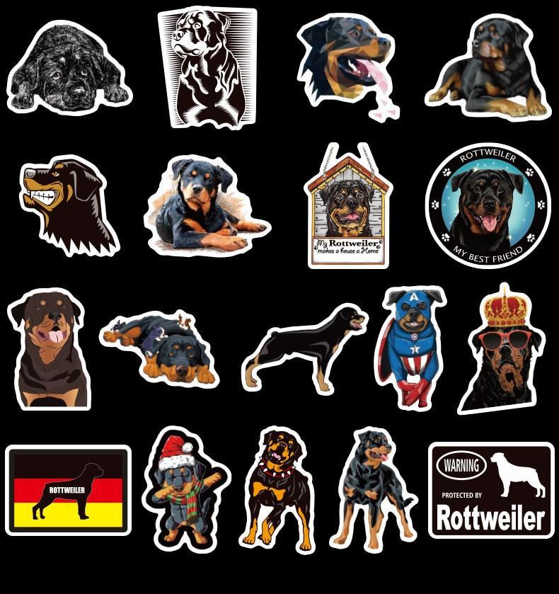 Rottweiler Dogs Stickers