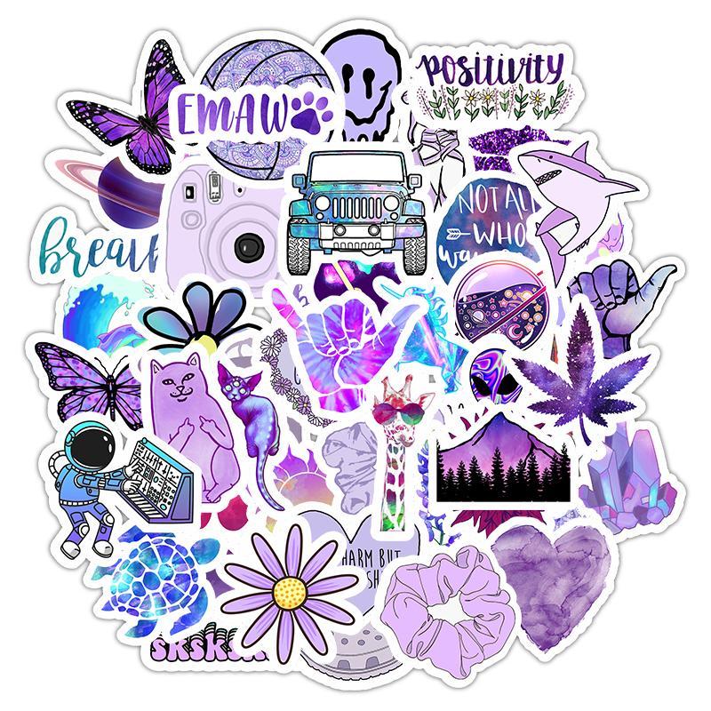 VSCO Purple Stickers