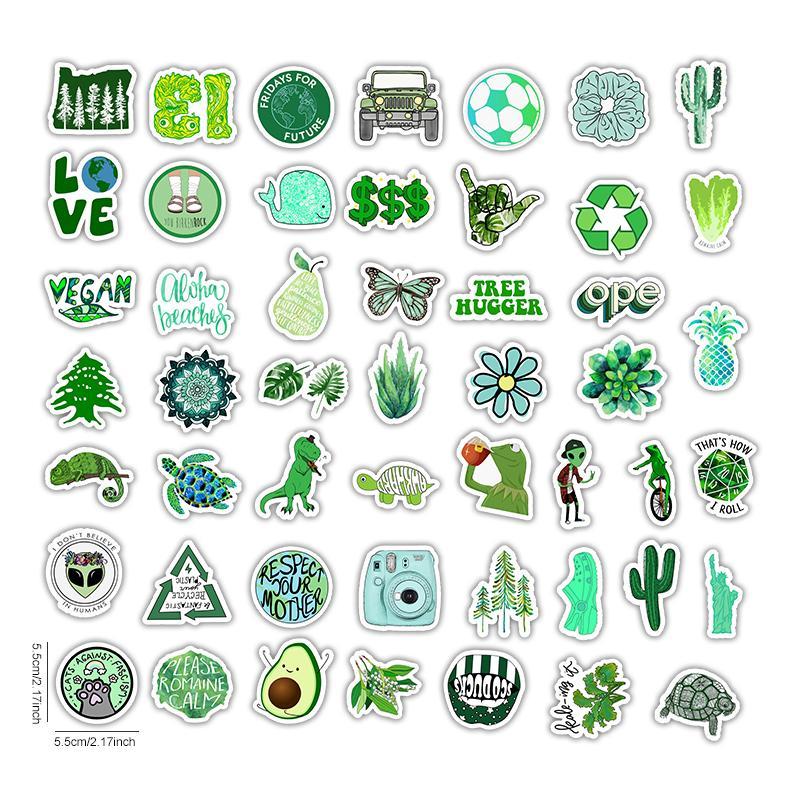 VSCO Green Stickers