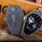 Jack Skellington Coffin Pocket Watch