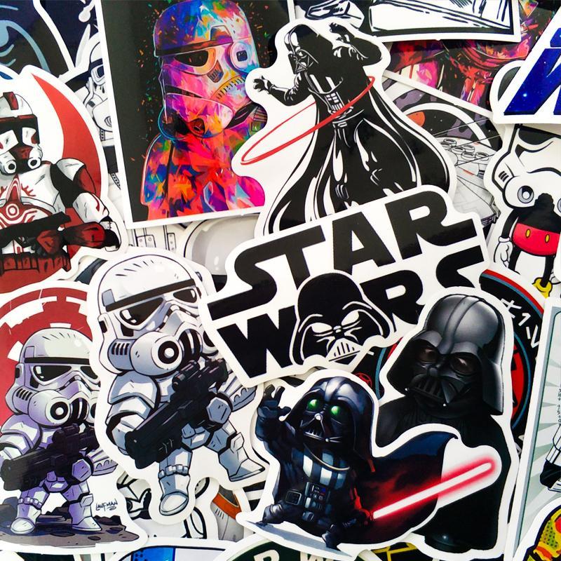 Star Wars Planet Stickers