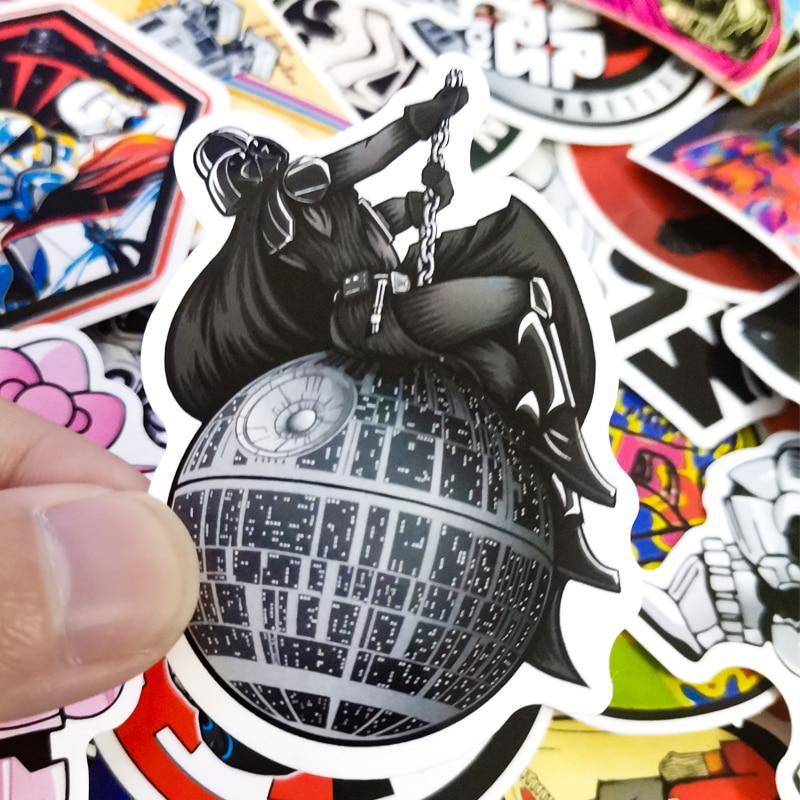 Star Wars Planet Stickers