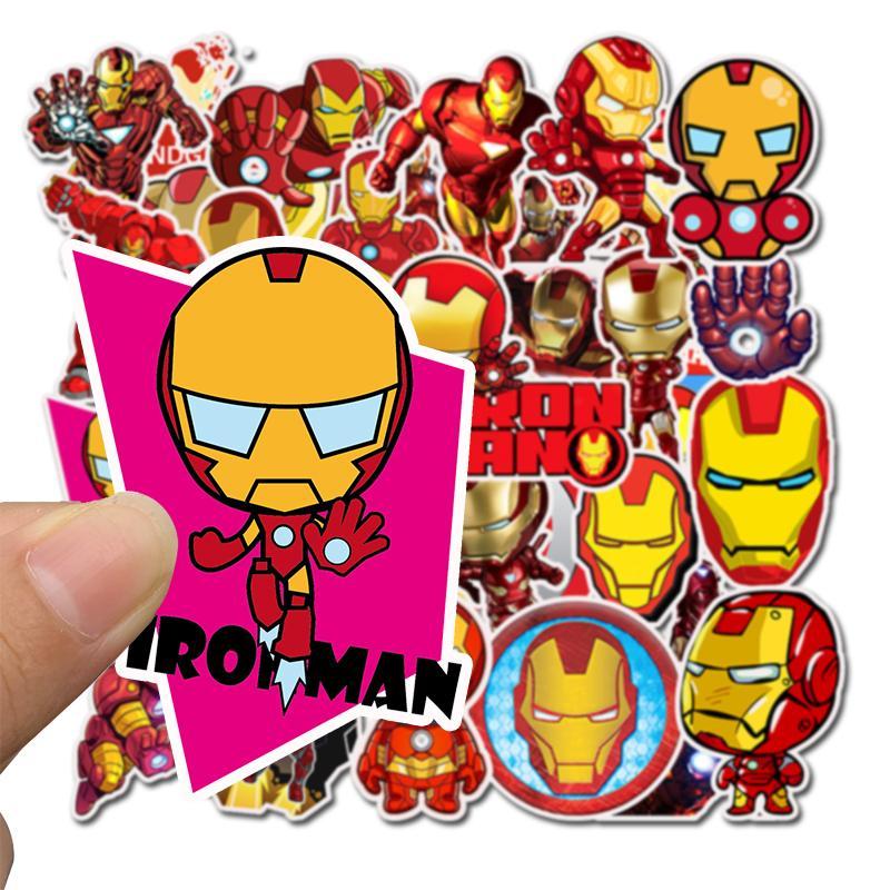 Iron Man Love Stickers