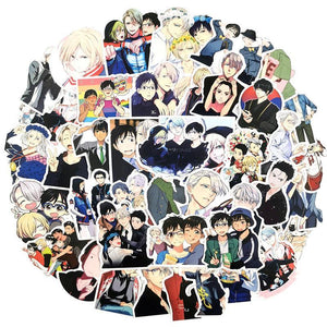 YURI!!! On ICE Anime Stickers