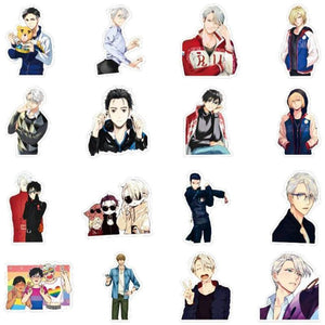 YURI!!! On ICE Anime Stickers