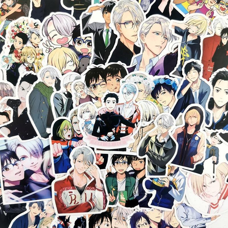 YURI!!! On ICE Anime Stickers