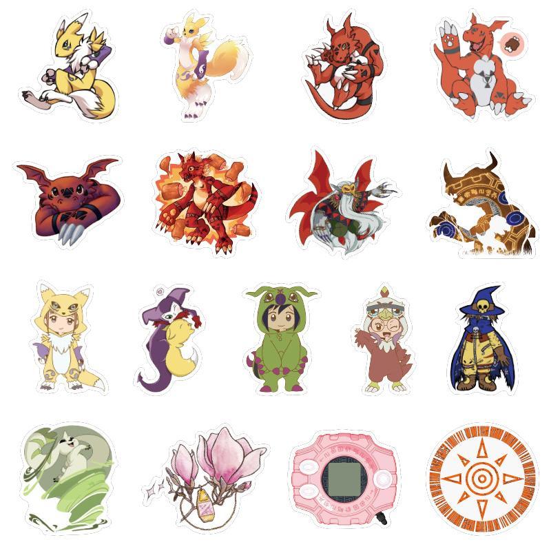 Digimon Anime Stickers