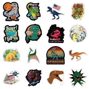 Dinosaurs Jurassic Stickers