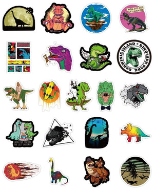 Dinosaurs Jurassic Stickers