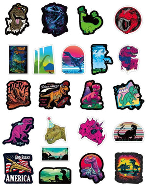 Dinosaurs Jurassic Stickers