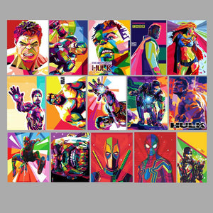 The Avengers Colorful Stickers