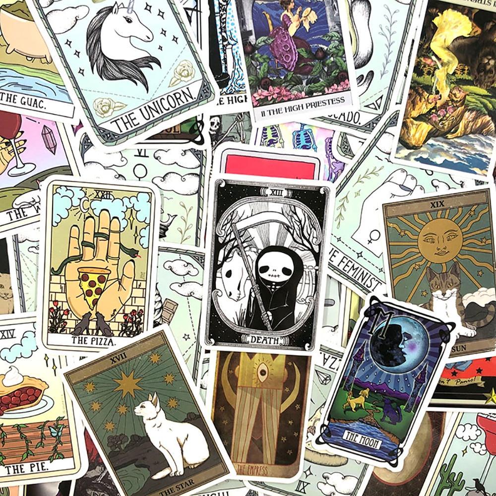 Tarot Card Divination Stickers