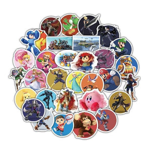 Nintendo Game Stickers