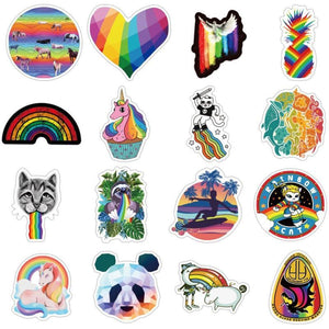 Summer Rainbow Stickers