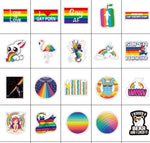 Summer Rainbow Stickers