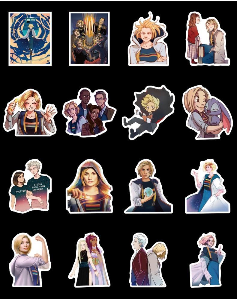 Doctor Who Tardis Stickers