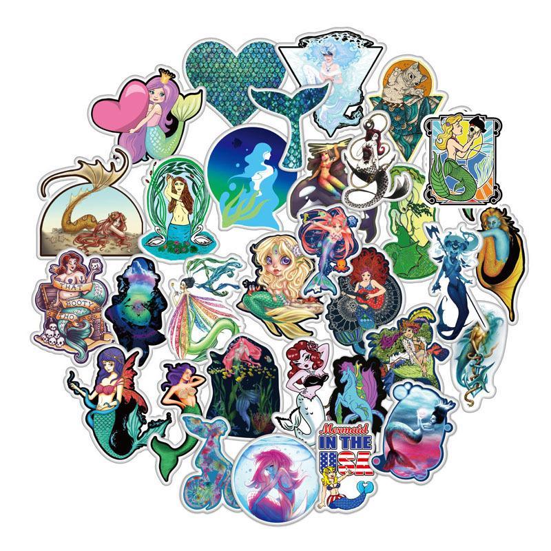 Mermaid Dream Stickers