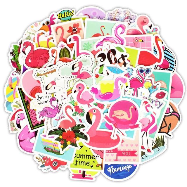 Flamingos Dream Stickers