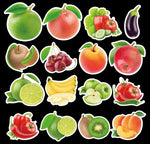 F5 Fruit Stickers