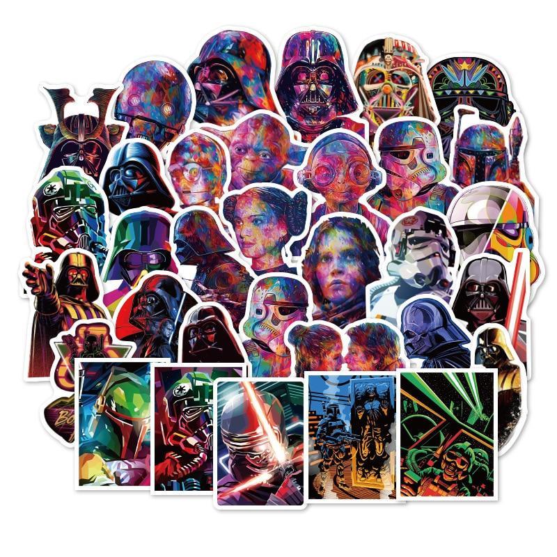 Star Wars Super Colorful Stickers