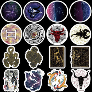 Zodiac Galaxy Stickers