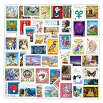 Stamp Travel Landmark Stickers