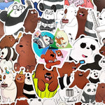 Bear Bare Stickers