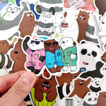 Bear Bare Stickers