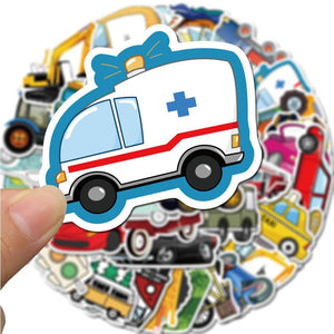 Car Transportation Stickers