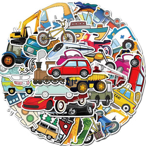 Car Transportation Stickers