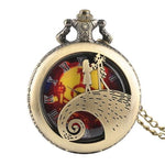 Jack Skellington Halloween Pocket Watch