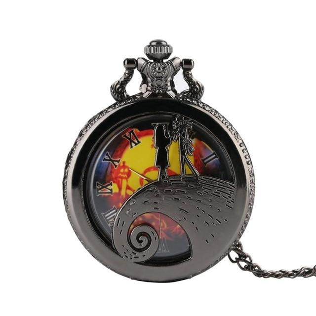 Jack Skellington Halloween Pocket Watch