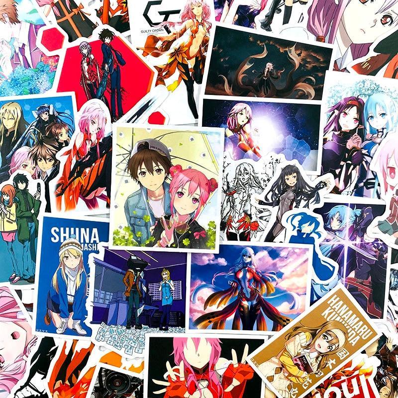 Guilty Crown Anime Stickers