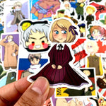 Axis Powers Anime Stickers