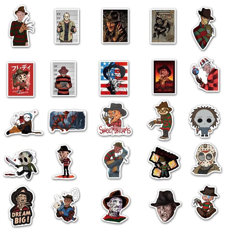 A Nightmare On Elm Street Stickers