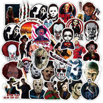 Horror Mixed Movie Character Stickers