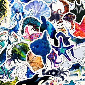 Under the Sea Animal Stickers