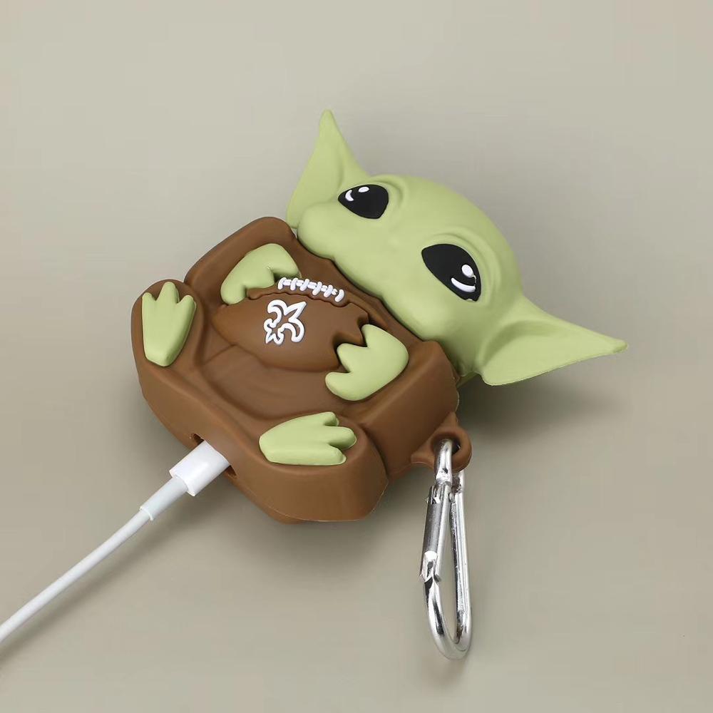 Baby Yoda 3D Airpods Case