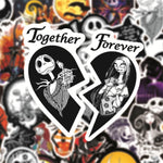 Jack Skellington Halloween Stickers