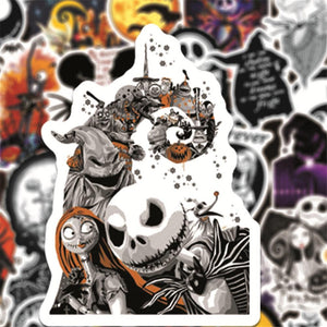 Jack Skellington Halloween Stickers