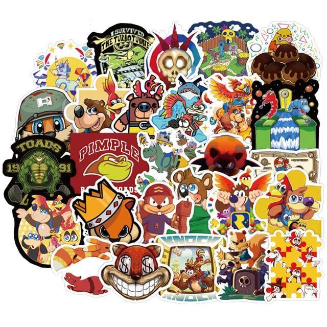 Banjo-Kazooie: Nuts & Bolts Stickers