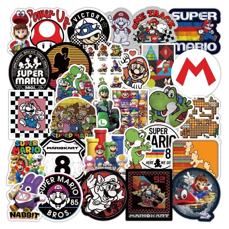 Super Mario Bros Stickers