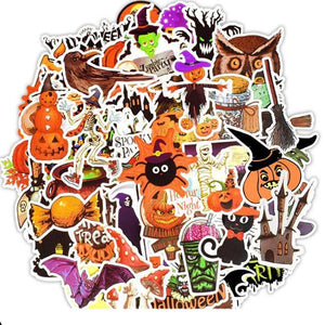 Halloween Pumpkin Love Stickers