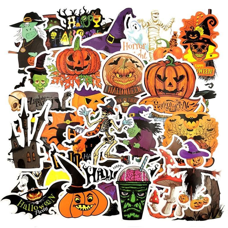 Halloween Pumpkin Love Stickers