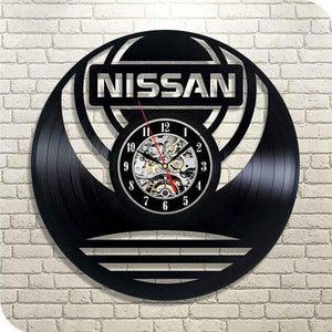 Automobile Vinyl Wall Clock