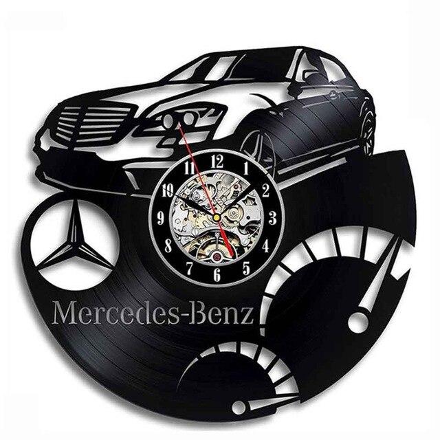 Automobile Vinyl Wall Clock