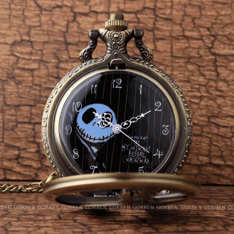 Jack Skellington Love Sally Pocket Watch