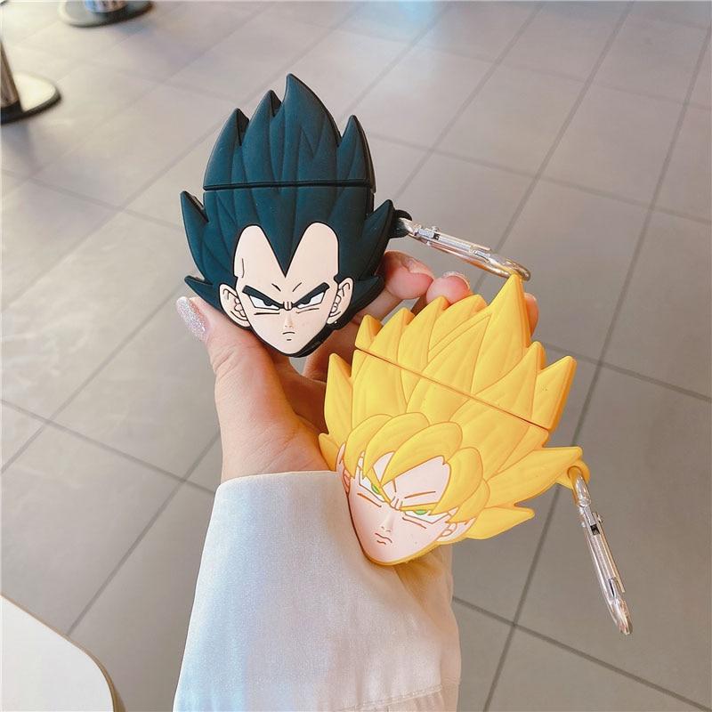 Saiyan Goku Vegeta 3D Airpods Case