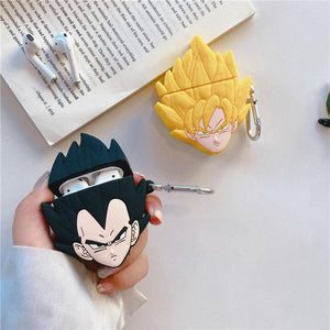 Saiyan Goku Vegeta 3D Airpods Case