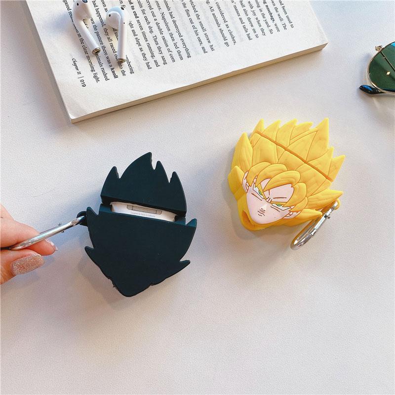 Saiyan Goku Vegeta 3D Airpods Case